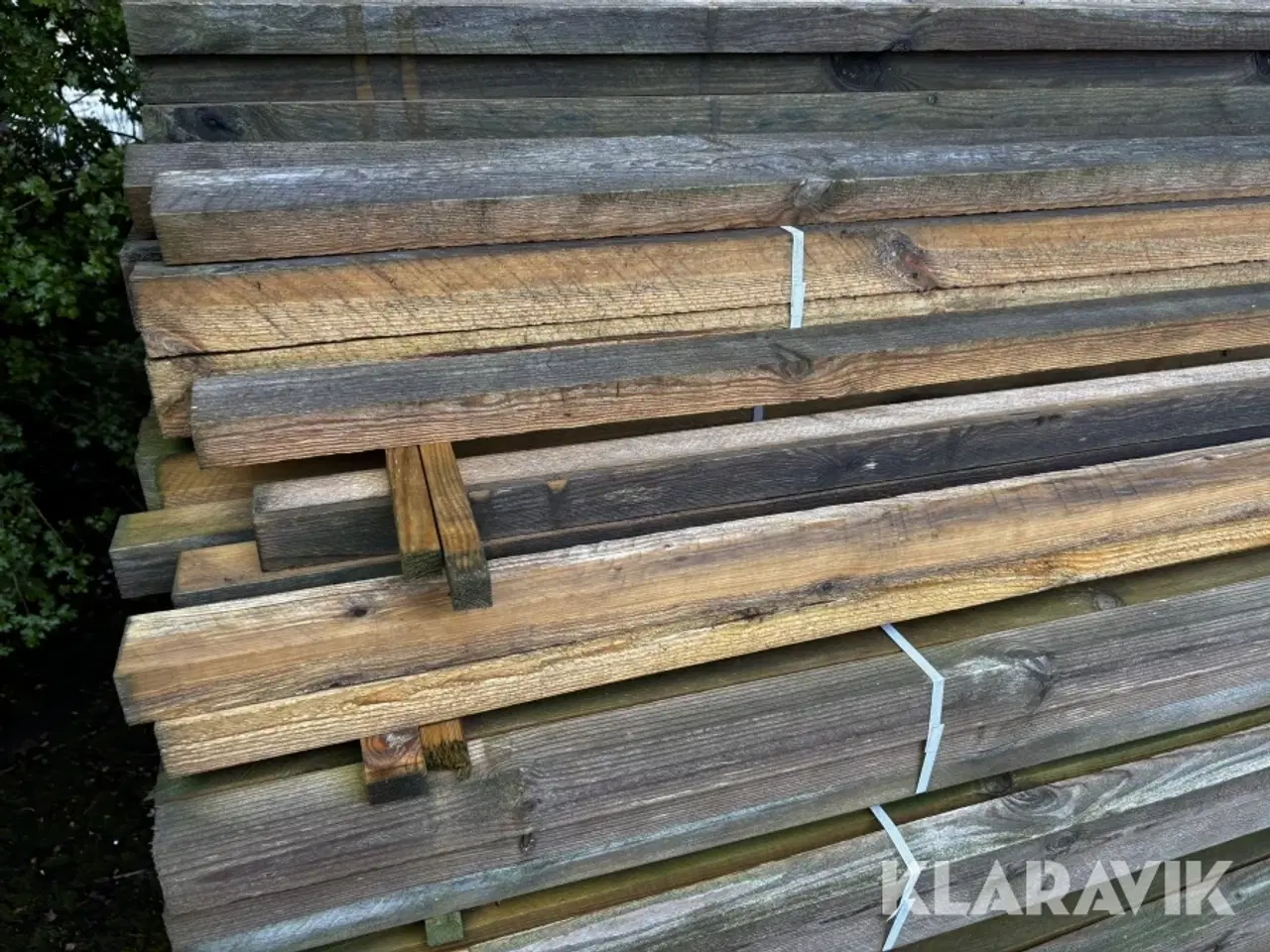 Billede 5 - Lægter tryk imprægneret længde 3,6 meter Cirka 44 styk