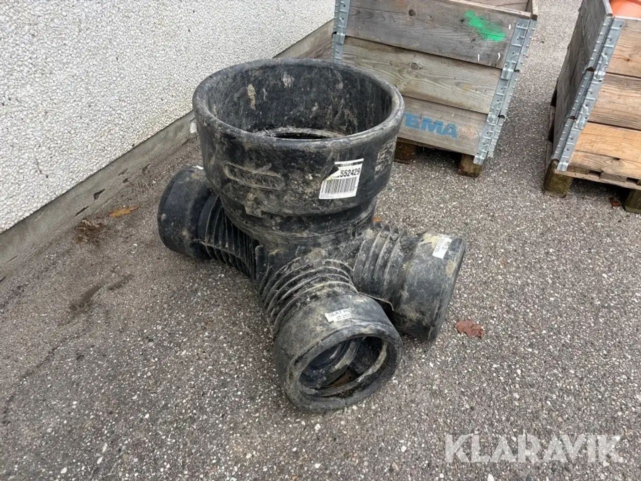 Billede 2 - Brøndbynd Wavin med 3 styk 250mm indføringer