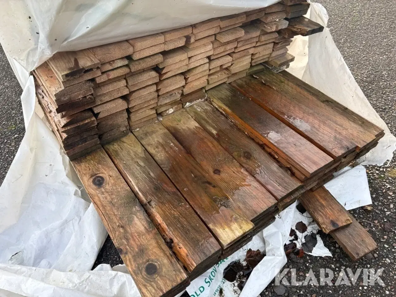 Billede 7 - Lot: forskallings brædder 3 paller
