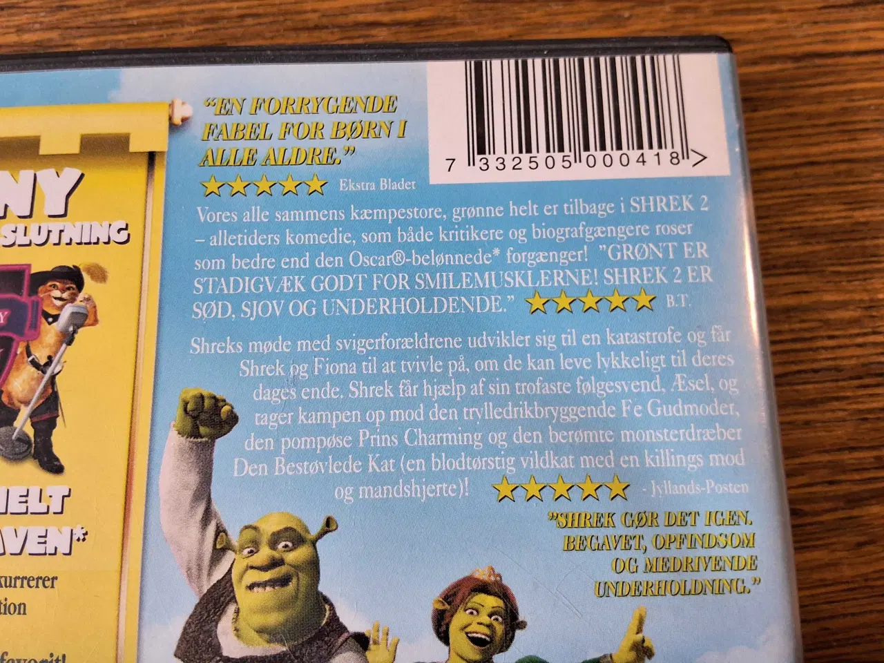 Billede 5 - SHREK + SHREK 2 DVD-animeret familiefilm. 