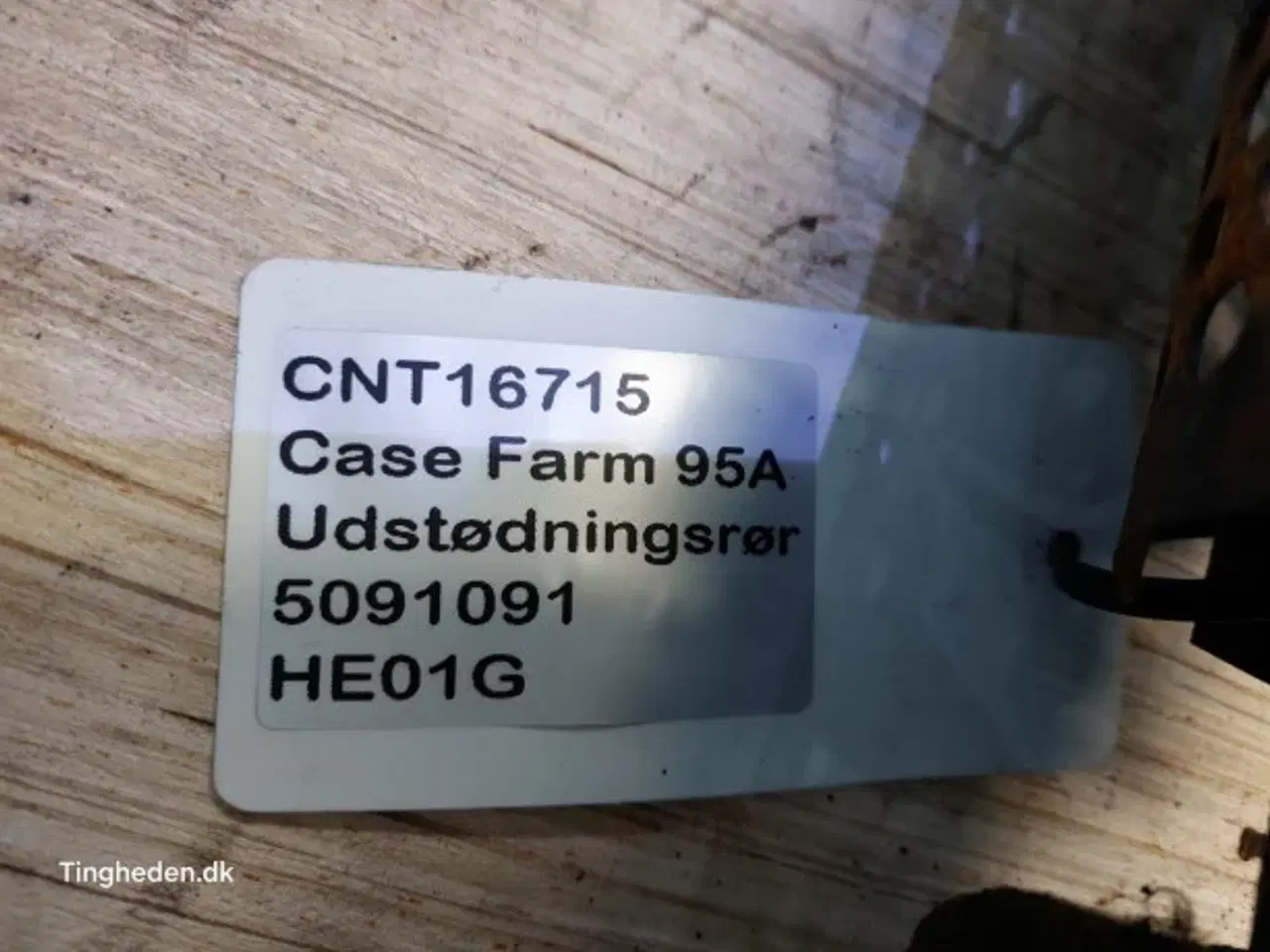 Billede 20 - Case Farmall 95A Udstødningsrør 5091091