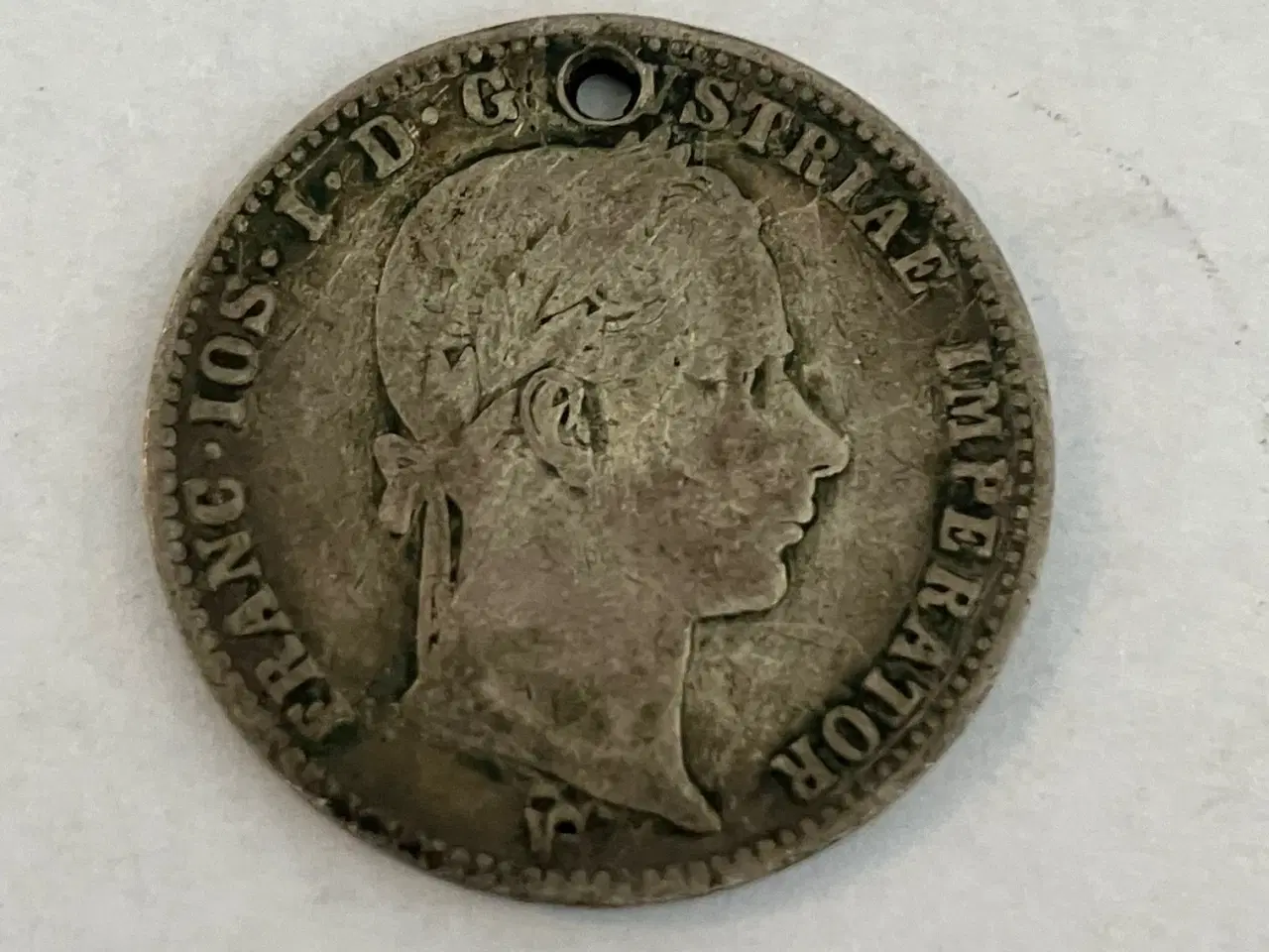 Billede 2 - 1/4 Fl 1859 Austria - Bad condition