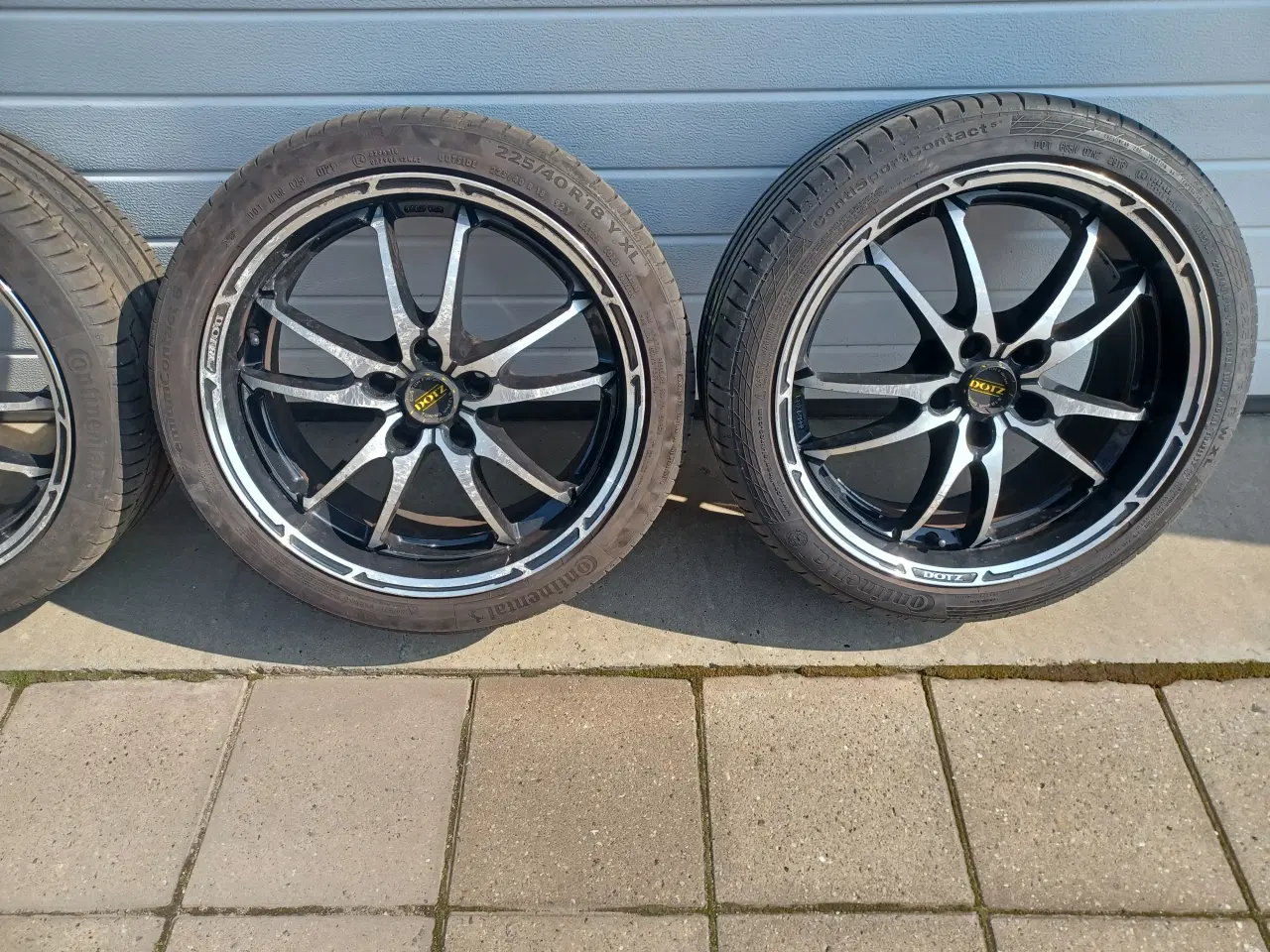 Billede 4 - VW 18" alufælge med sommerdæk.