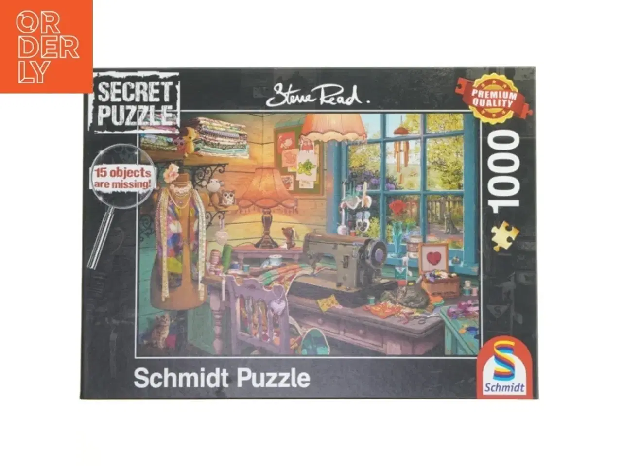 Billede 1 - Schmidt Secret Puzzle 1000 brikker fra Schmidt (str. 1000 brikker)