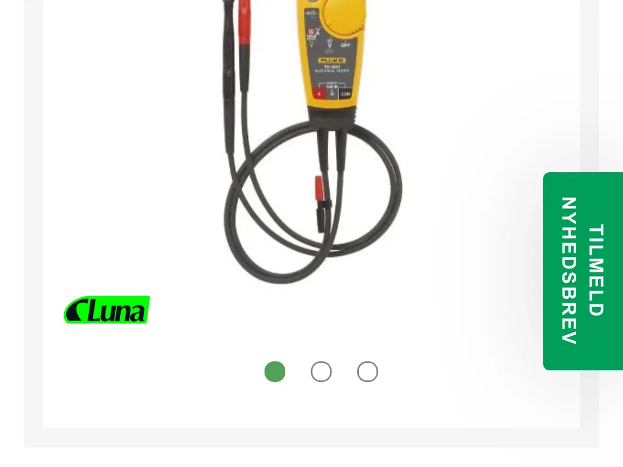 Billede 2 - Fluke el-tester voltmeter