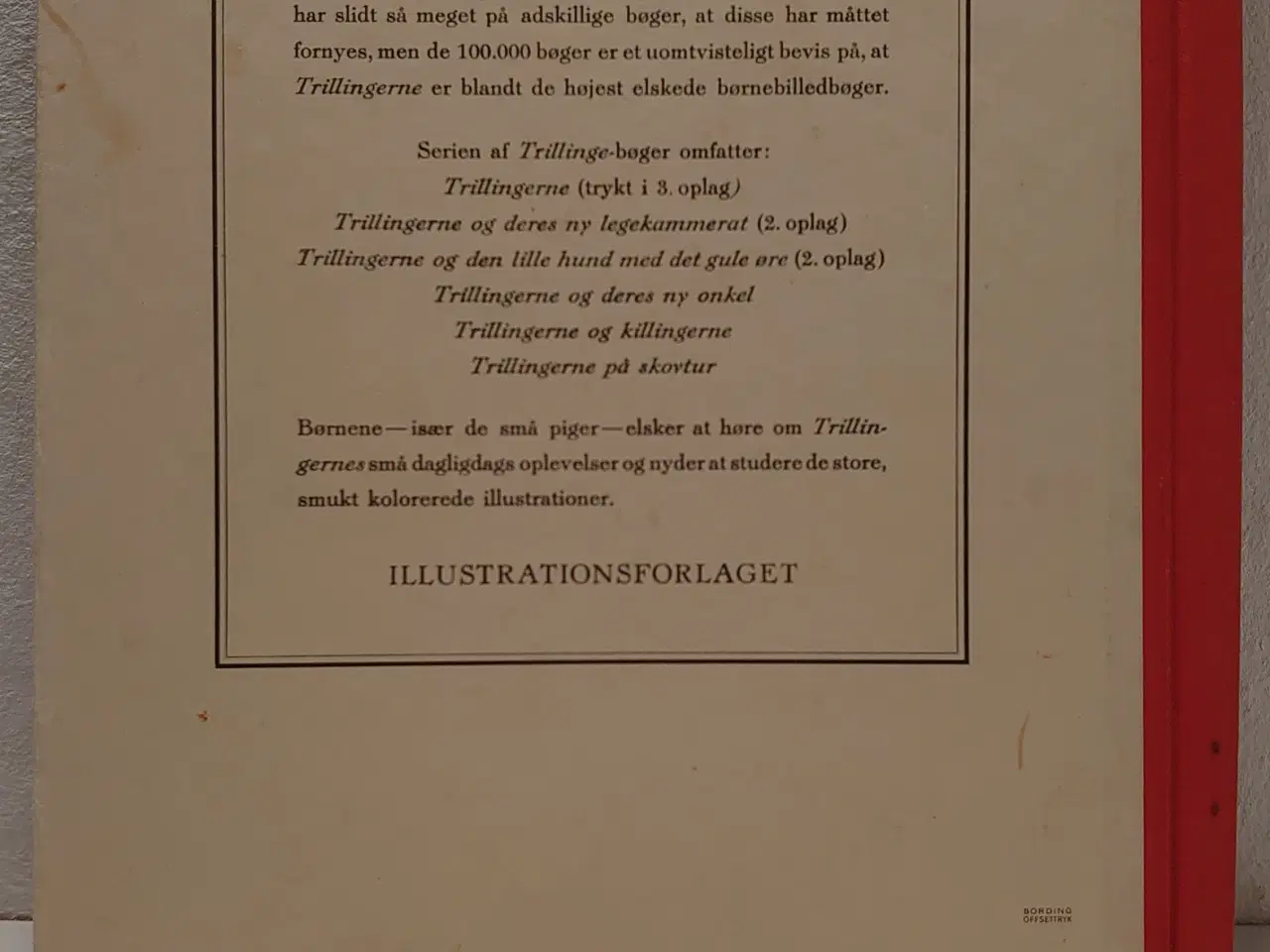 Billede 2 - Maj Lindman: Trillingerne og killingerne. Ca. 1950