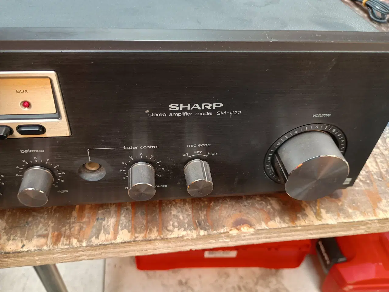 Billede 3 - Sharp Stereo Ampflier, model DM-1122.