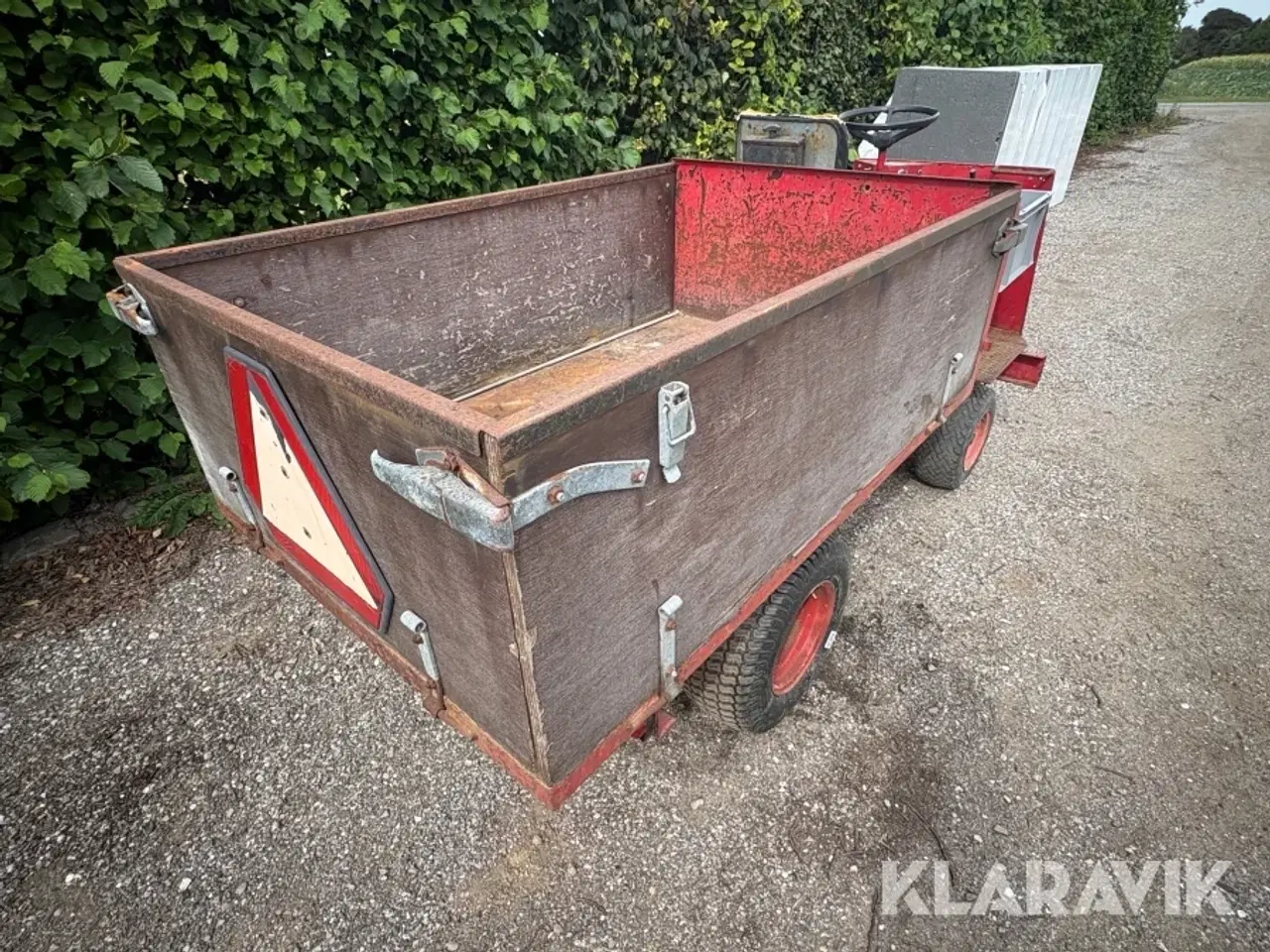 Billede 3 - Kirkegårdstraktor HTF Minilast 418 S