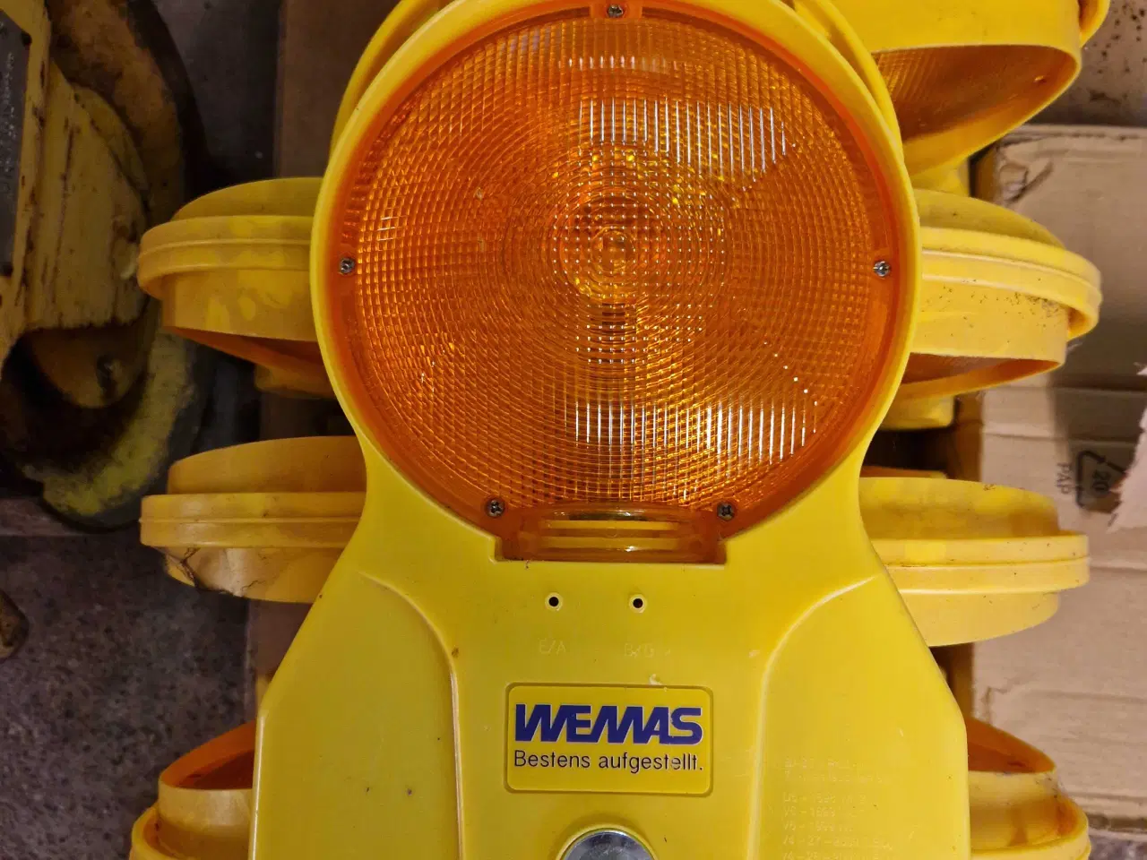 Billede 3 - Blinklampe gul 