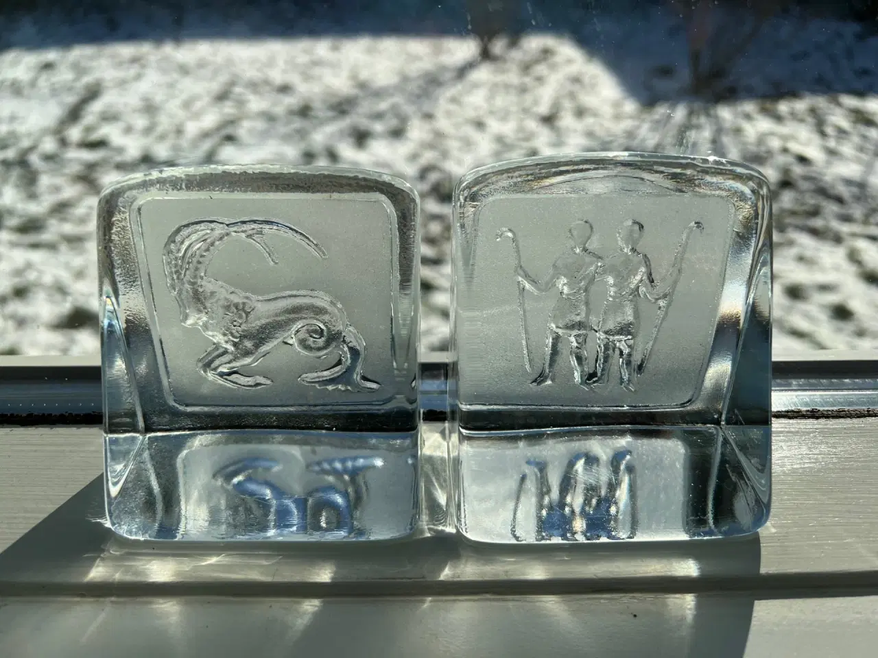 Billede 1 - Stjernetegn i helkrystal, Nybro Sweden