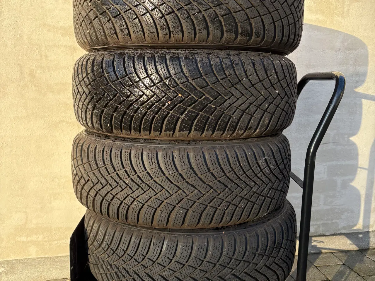 Billede 4 - 205-55-16 vinterdæk på fælge
