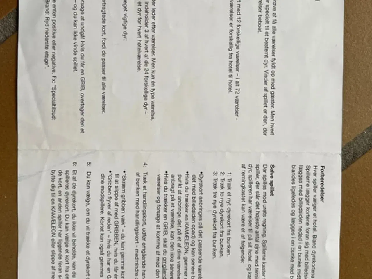 Billede 4 - Dyrenes Hotel - familiespil