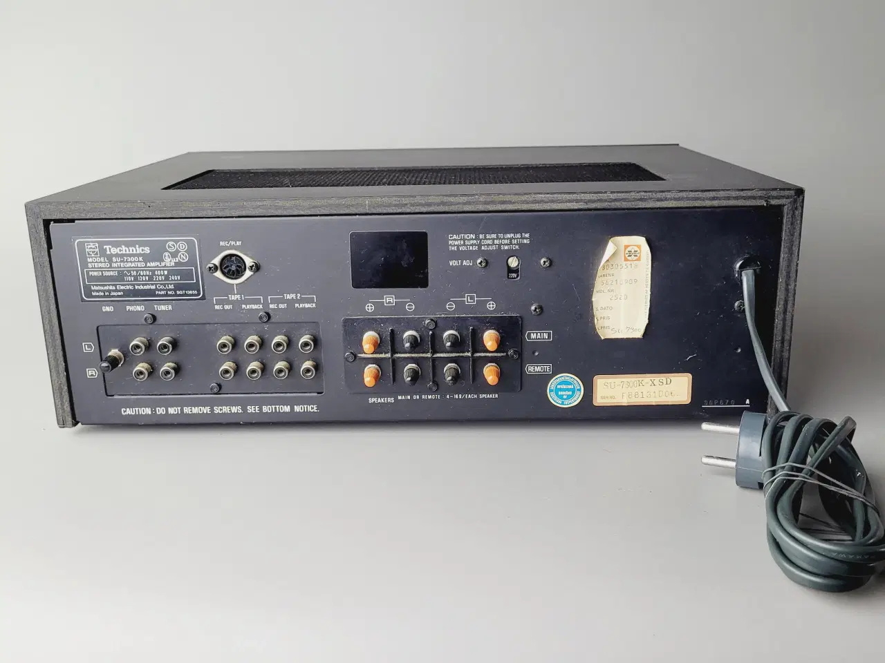 Billede 6 - ⭐️· Technics SU-7300K Vintage Stereo Forstærker