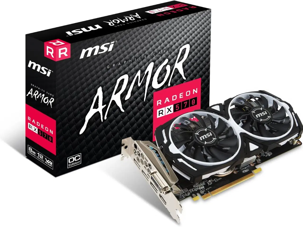 Billede 1 - MSI Gaming Radeon RX 570 armour, 8GB GB 