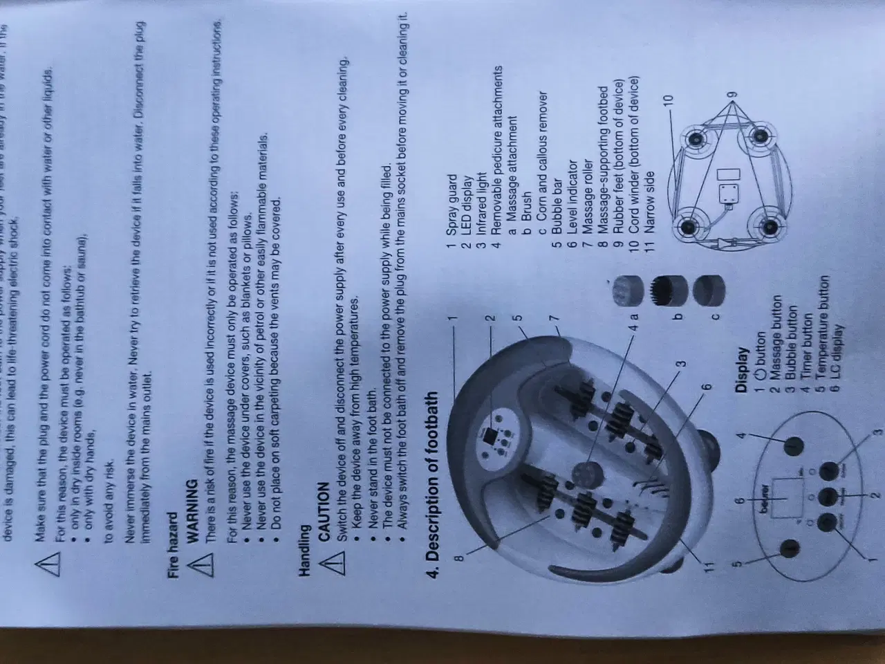 Billede 3 - Luksus fodbad Breurer FB 50
