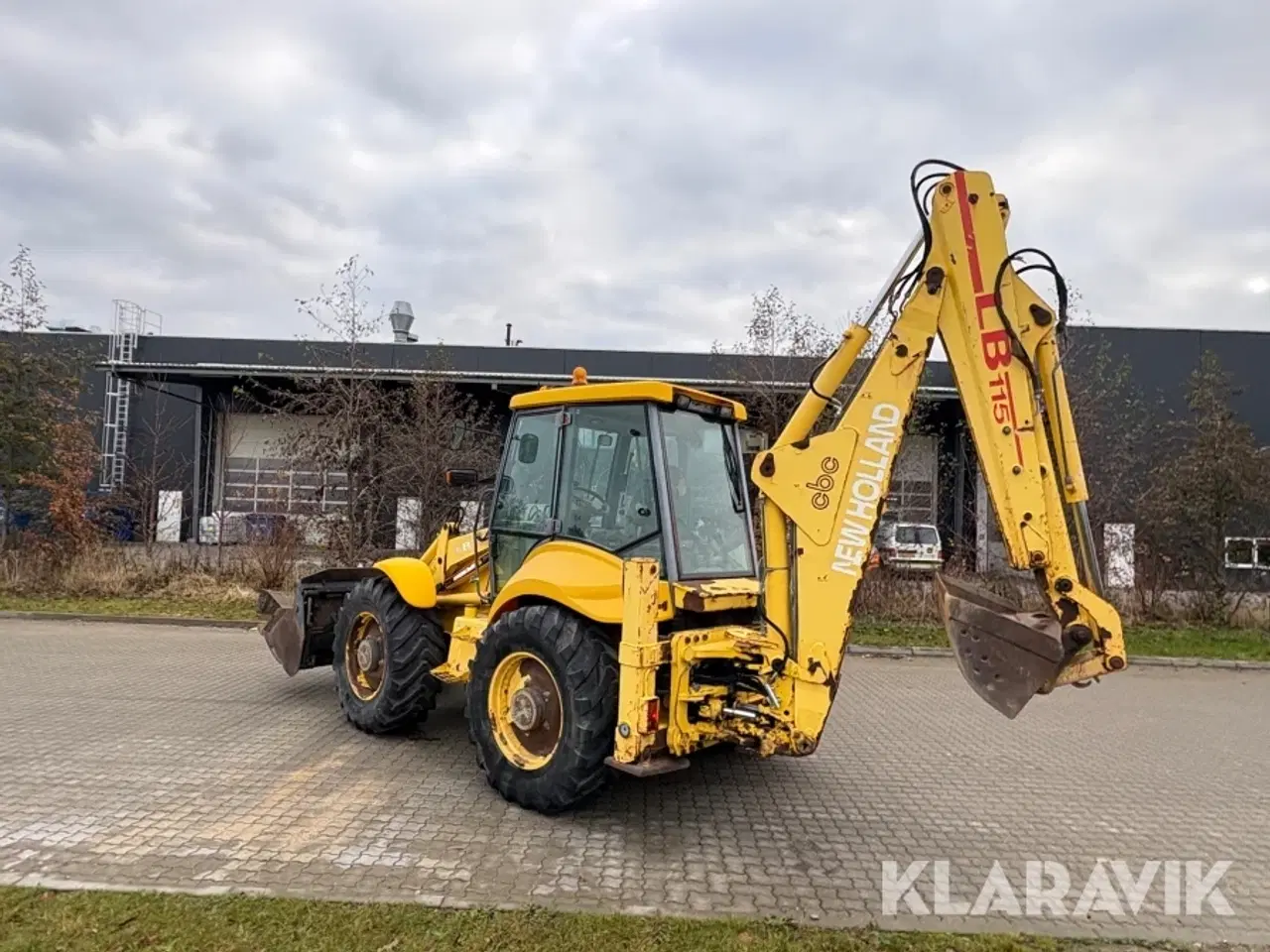 Billede 5 - Rendegraver New Holland LB 115 - 4PS