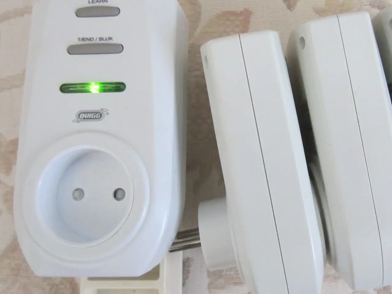 Billede 1 - QUIGG fjernbetjente stikkontakter DMV-7009AS