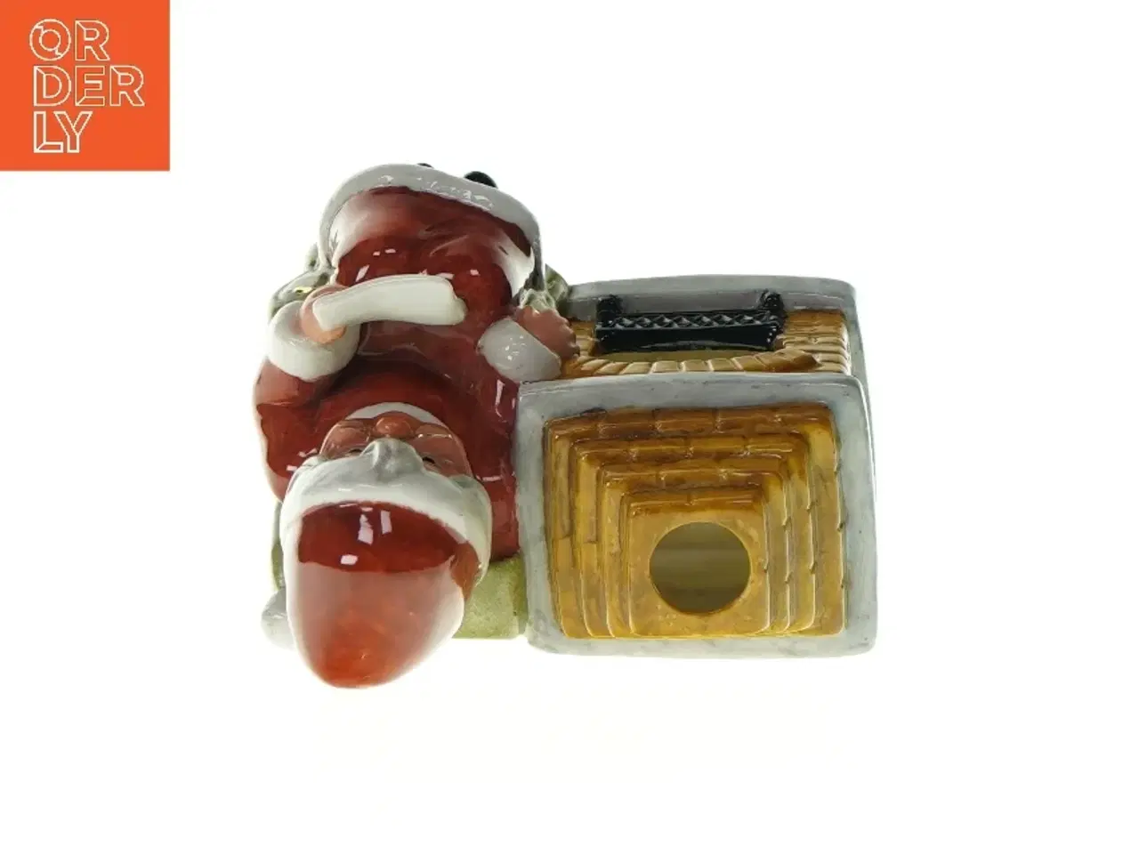 Billede 3 - Dekorativ julefigur fra Ukendt (str. LBH: 13,5x7x14cm)