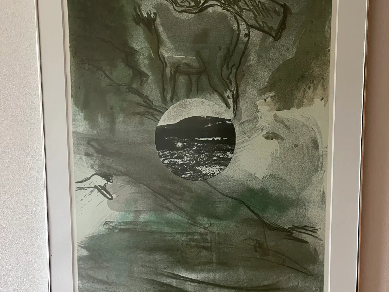 Billede 1 - Litografi af Berit Jensen 