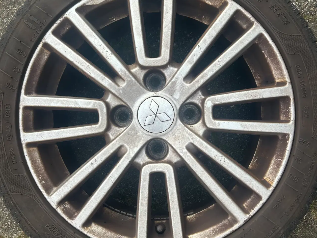 Billede 4 - Originale alufælge til Mitsubishi Colt