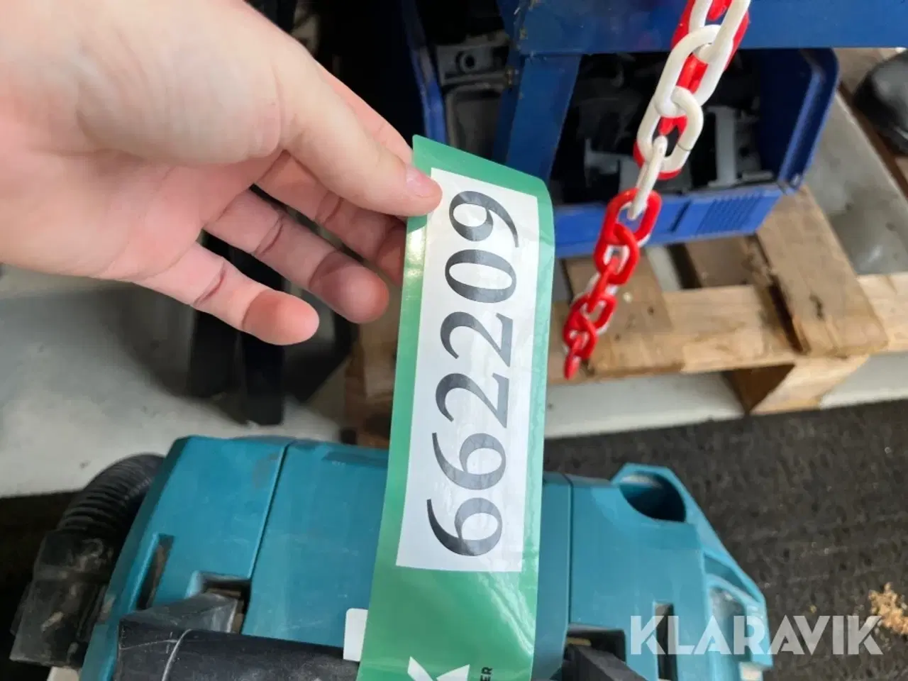 Billede 9 - Støvsuger med batteri og lader Makita LXT