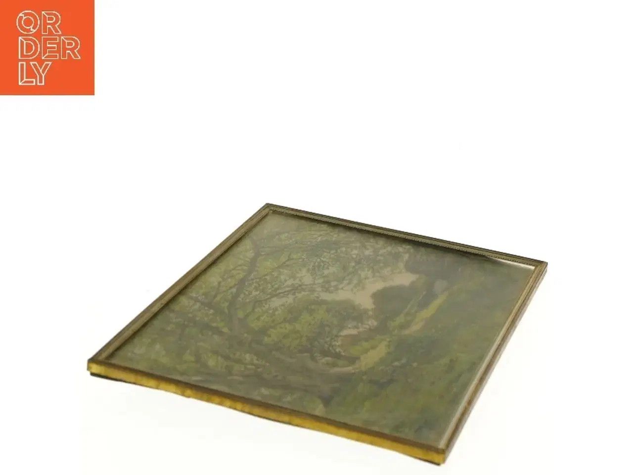 Billede 3 - Maleri med landskabsmotiv (str. 24x18 cm)