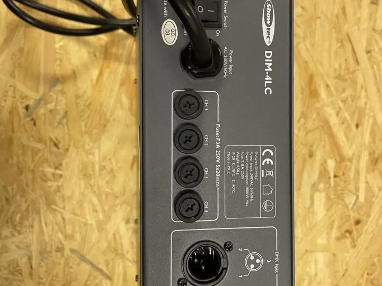 Billede 2 - Showtec DIM-4LC dæmper
