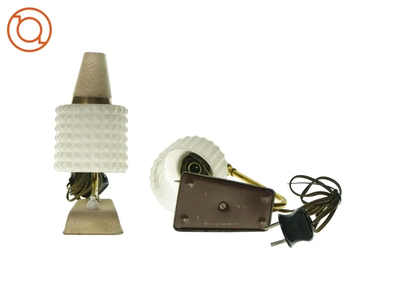 Billede 4 - Bordlamper- 2 styks (str. H 20 cm)