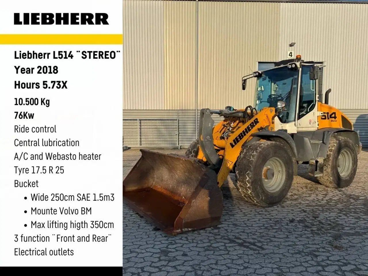 Billede 1 - Liebherr L 514