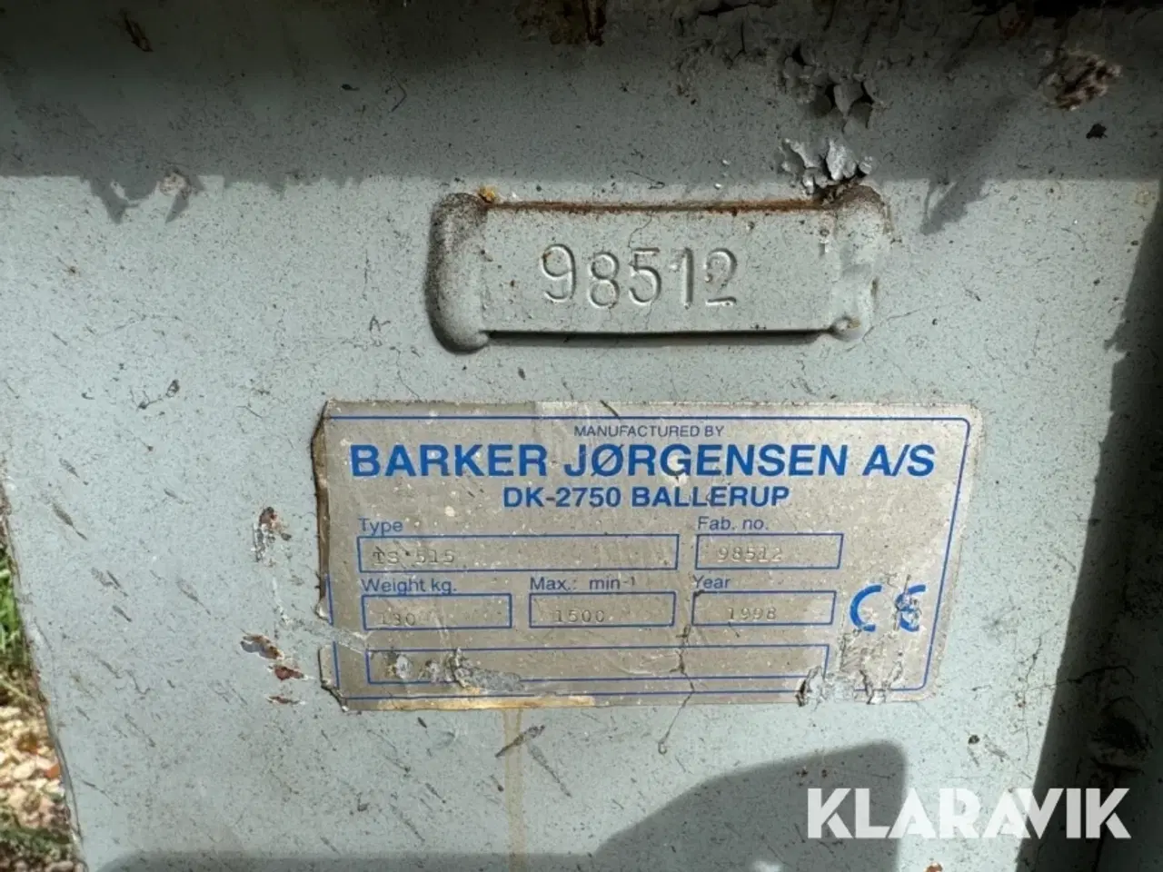 Billede 7 - Kornblæser Barker Jørgensen TS 515