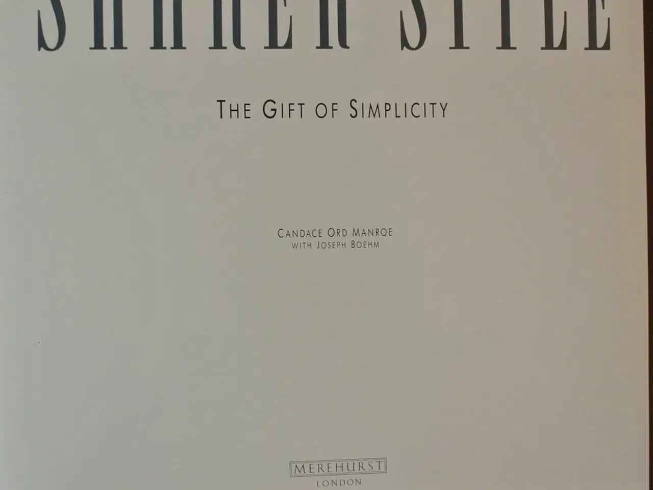 Billede 2 - shaker style - the gift of simplicity, by candace 
