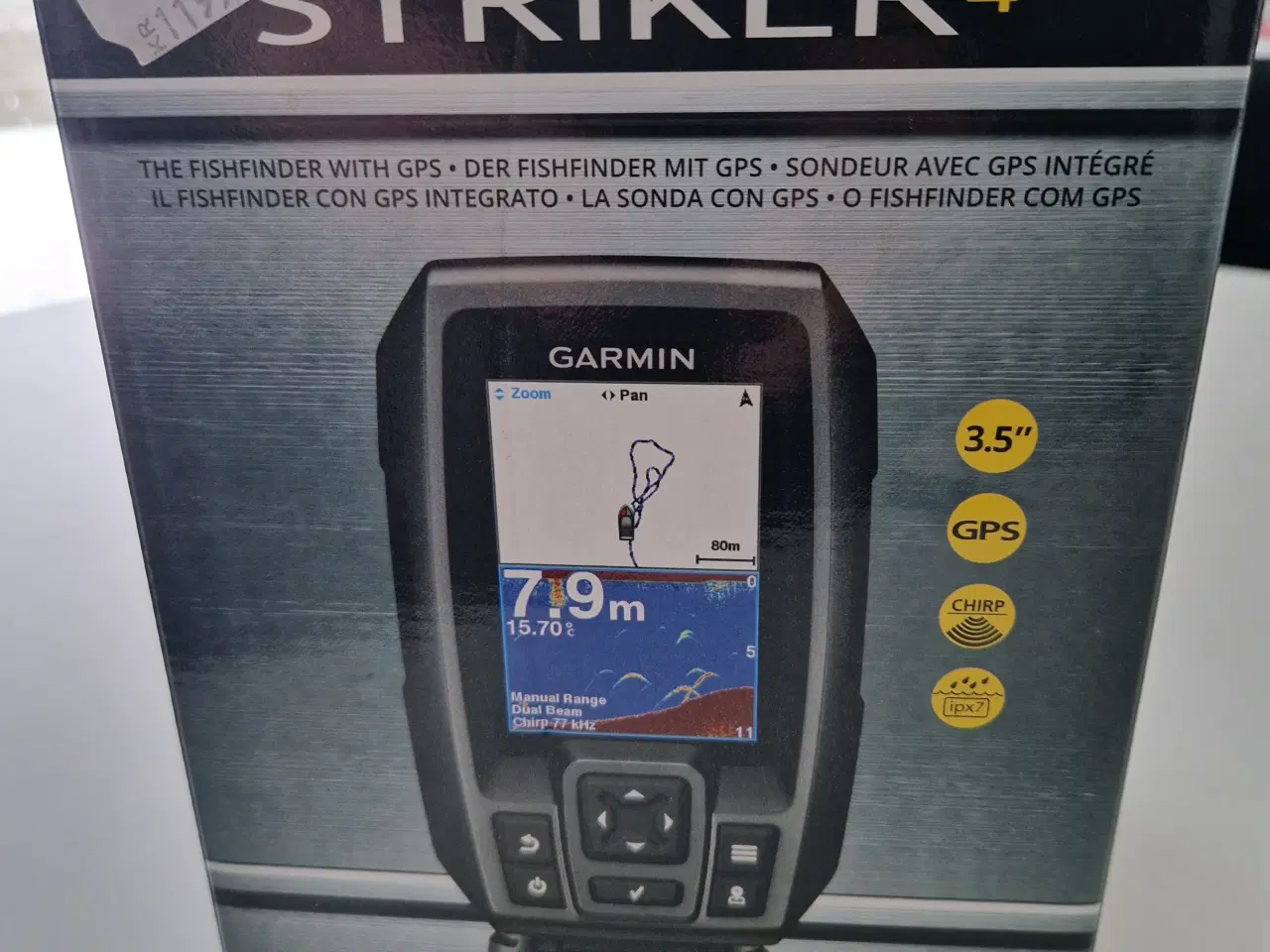 Billede 1 - Garmin ekkolod med GPS incl. transducer.
