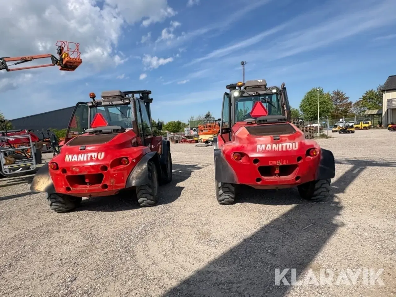 Billede 5 - Gaffeltrucks Manitou M50-4 2 styk