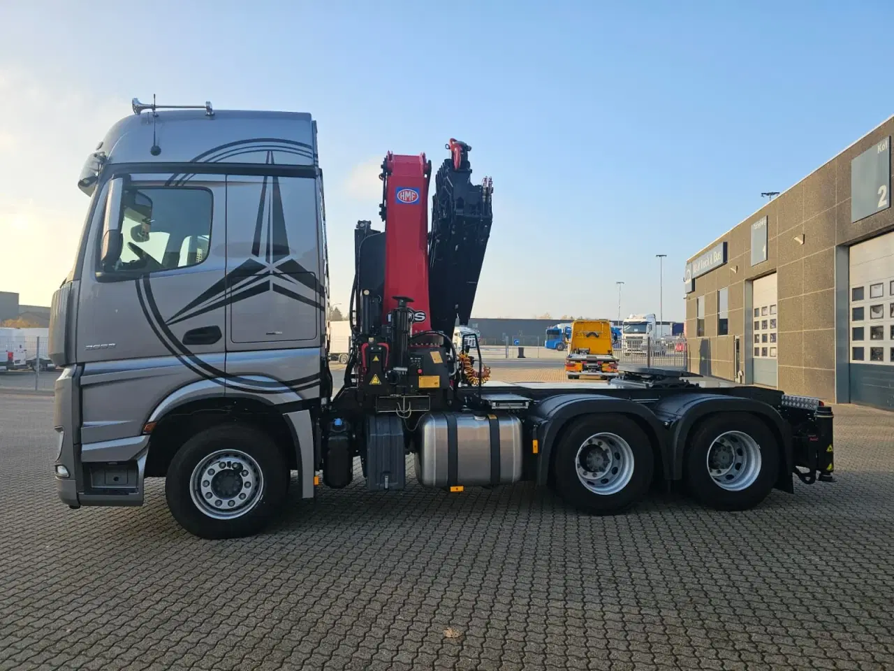 Billede 2 - Mercedes Arocs 2653 6x4 40 T-mtr., Kran