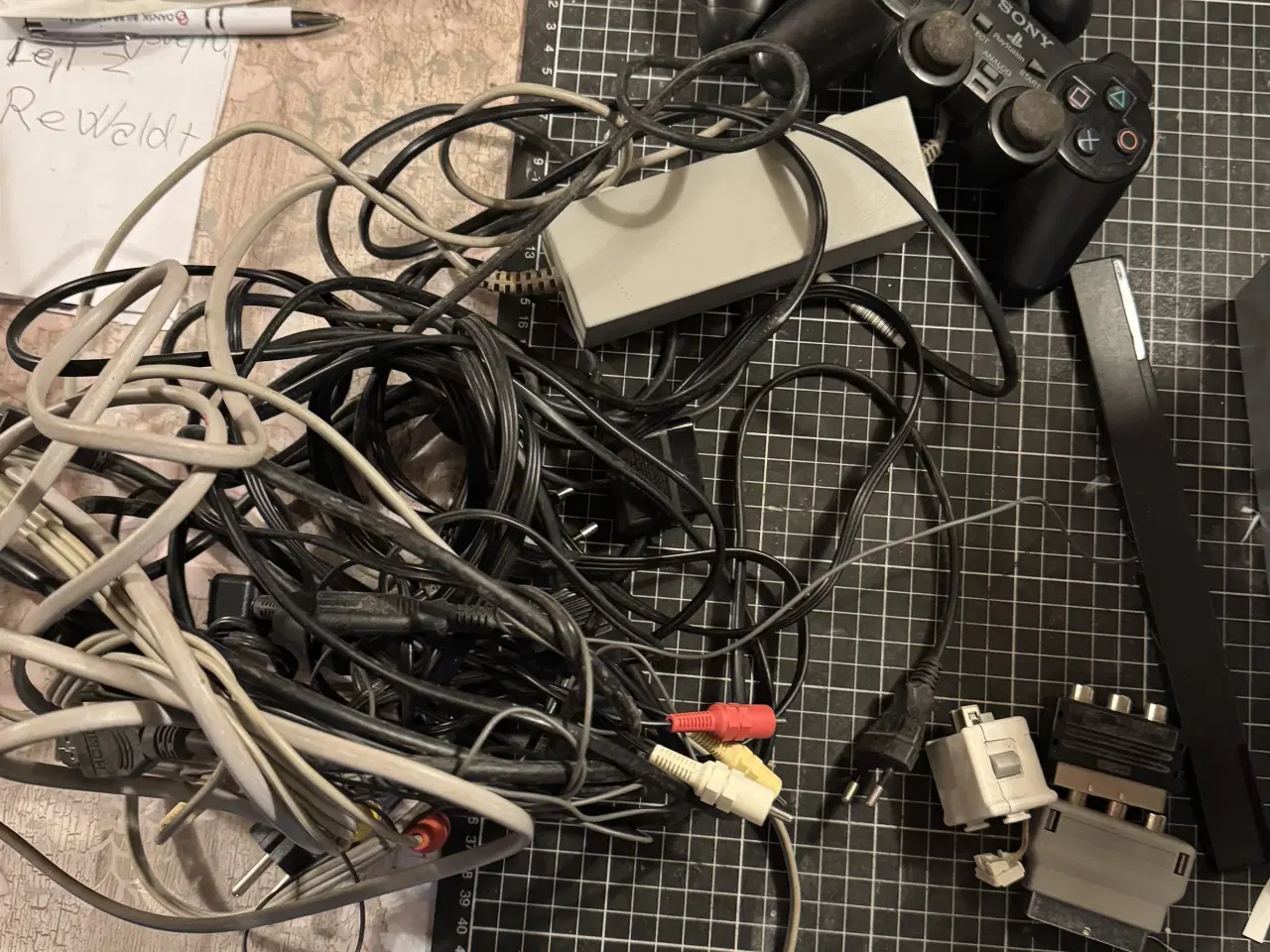 Billede 6 - SE BILLEDER Ps2 & 3 & 4 med kabler og kontrollere