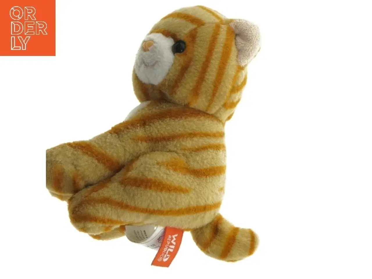 Billede 7 - Tiger plysdyr (str. 16 x 16 cm)