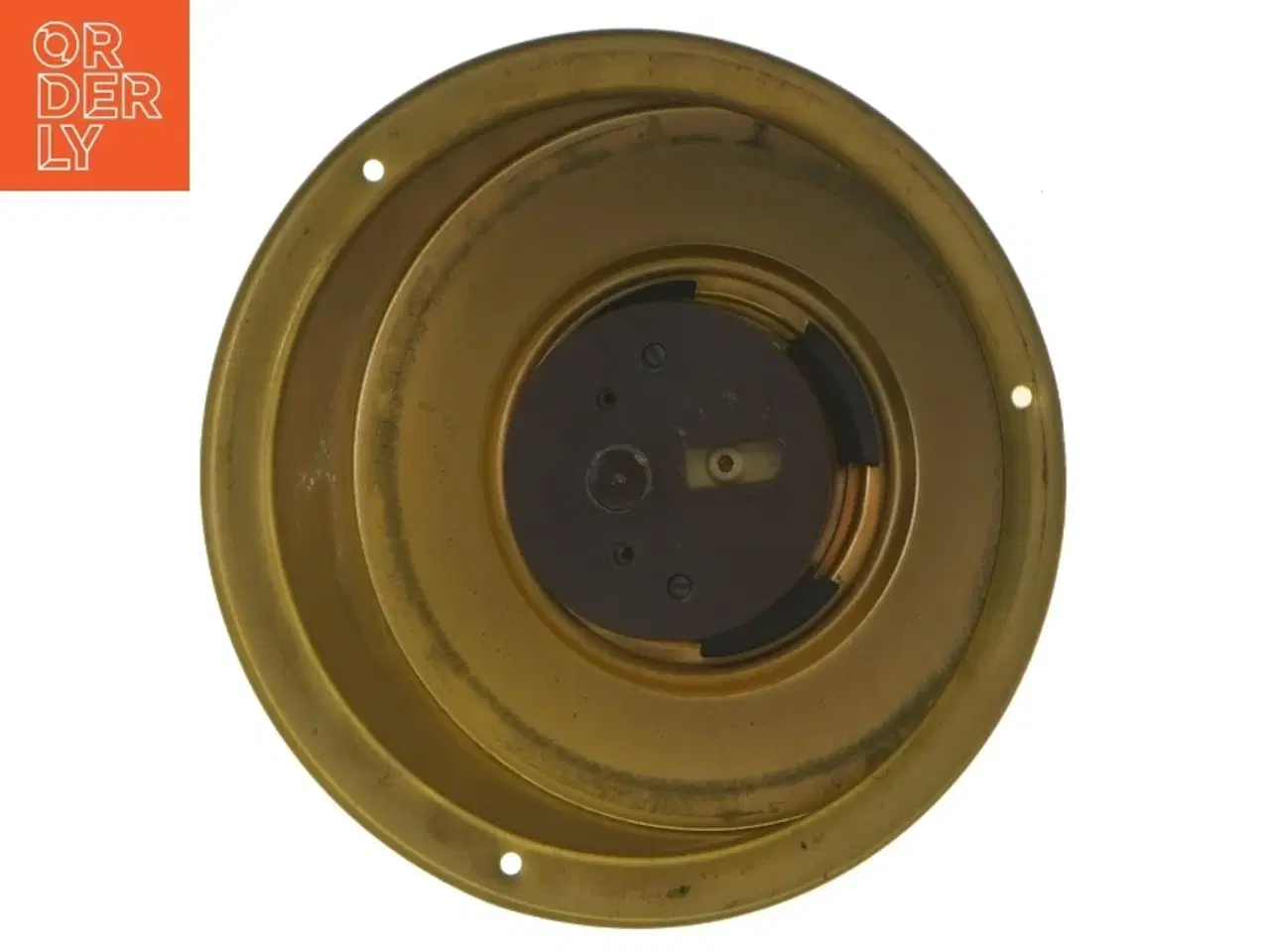Billede 6 - Maritimt ur og barometer sæt i messing (str. Ø. 14 cm. 2 styk)