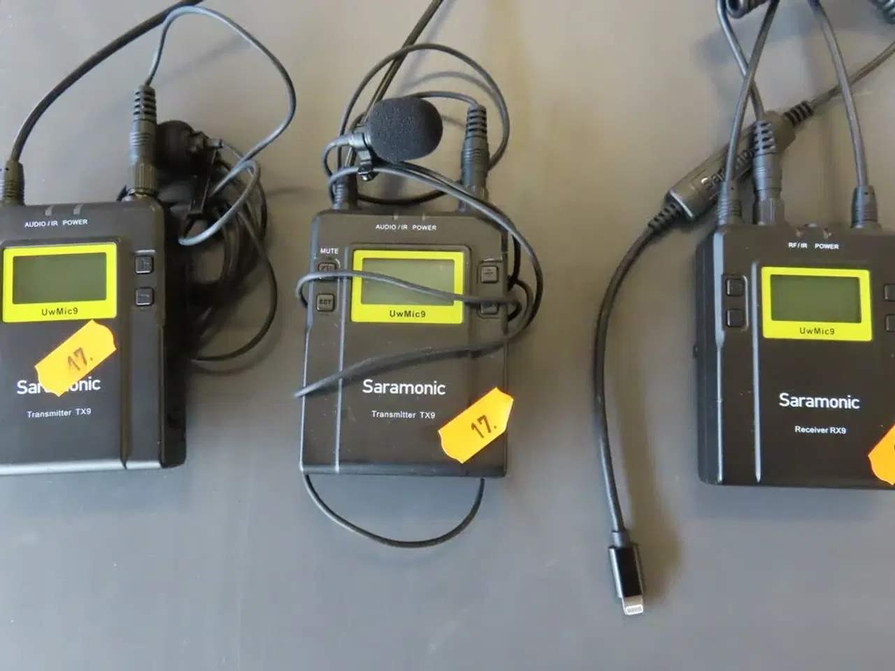 Billede 2 - 2 stk. Transmitter samt reciever SARAMONIC