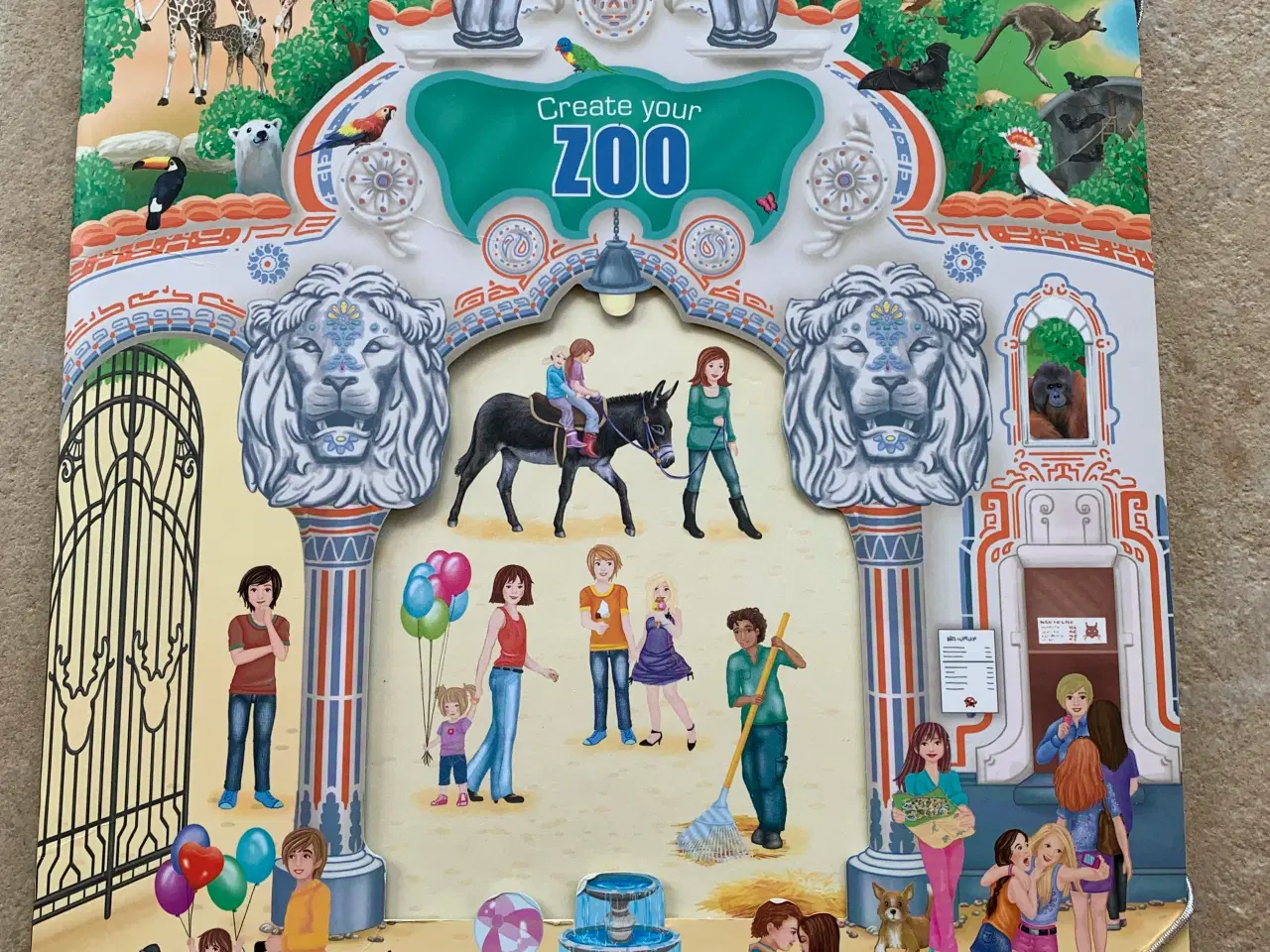 Billede 1 - Create your Zoo aktivitetsbog