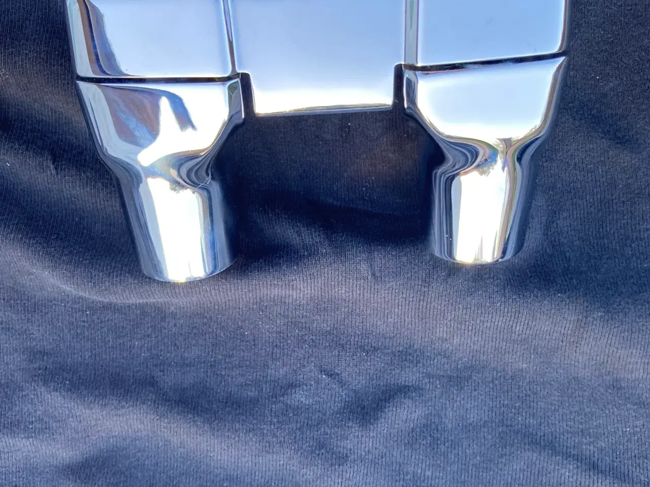 Billede 3 - Harley risers i krom til 1 1/4” - 31,75 mm styr
