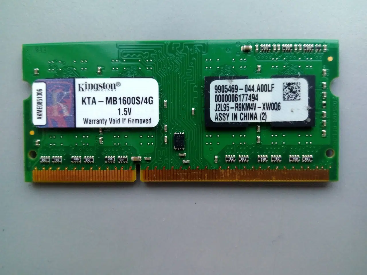 Billede 3 - Kingston RAM 8GB 2x4GB