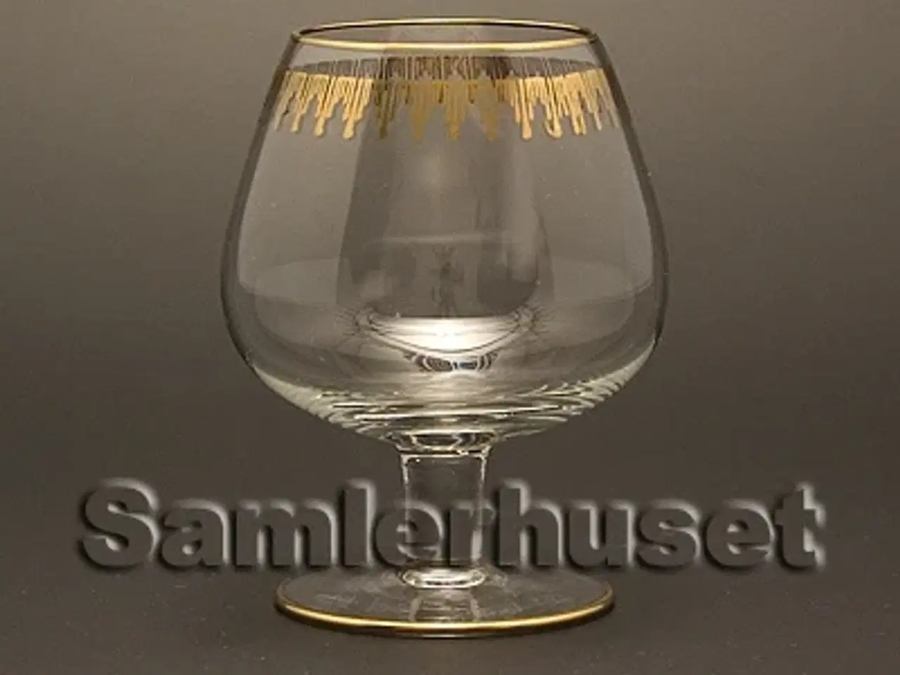 Billede 1 - Marselisborg Cognacglas. H:85 mm.