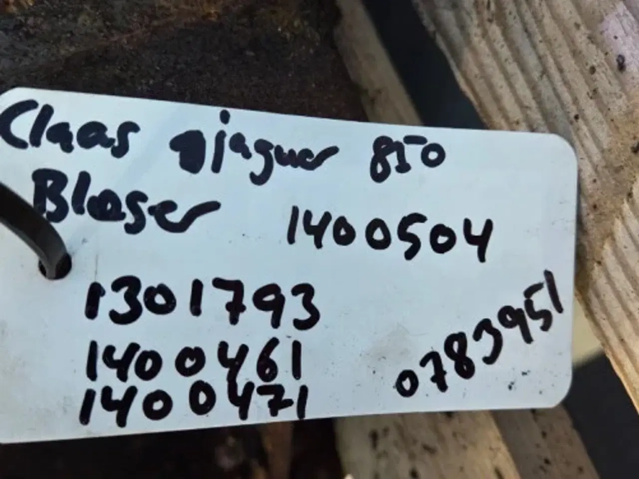 Billede 11 - Claas Jaguar 850 Blæserhus 1400504