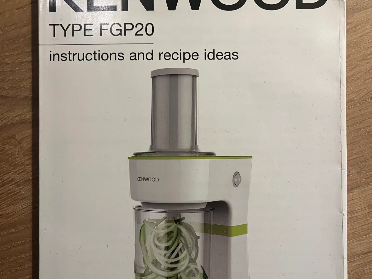 Billede 2 - Kenwood elektrisk Spiralizer FGP20