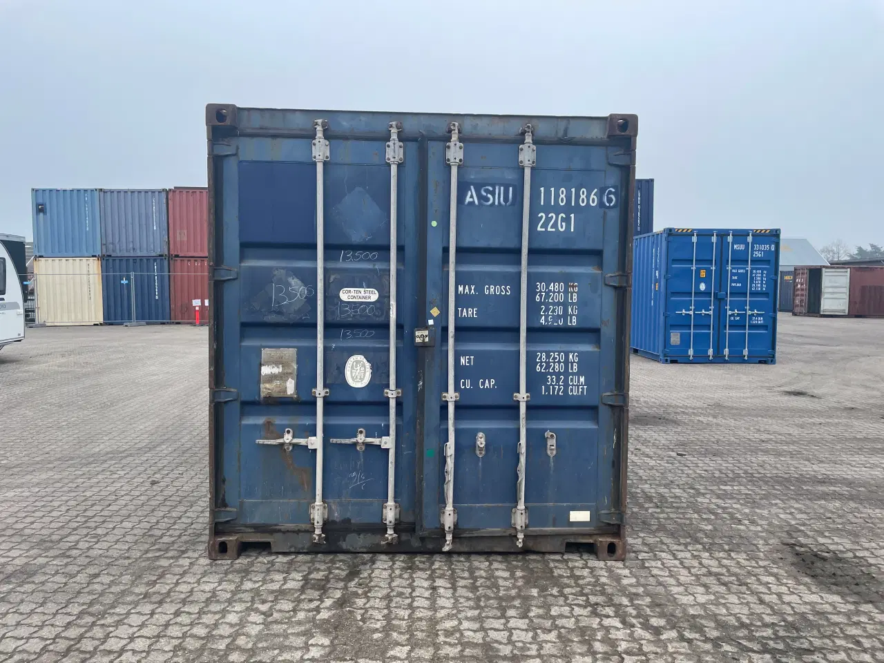 Billede 1 - 20 fods Container - ID: ASIU 118186-6