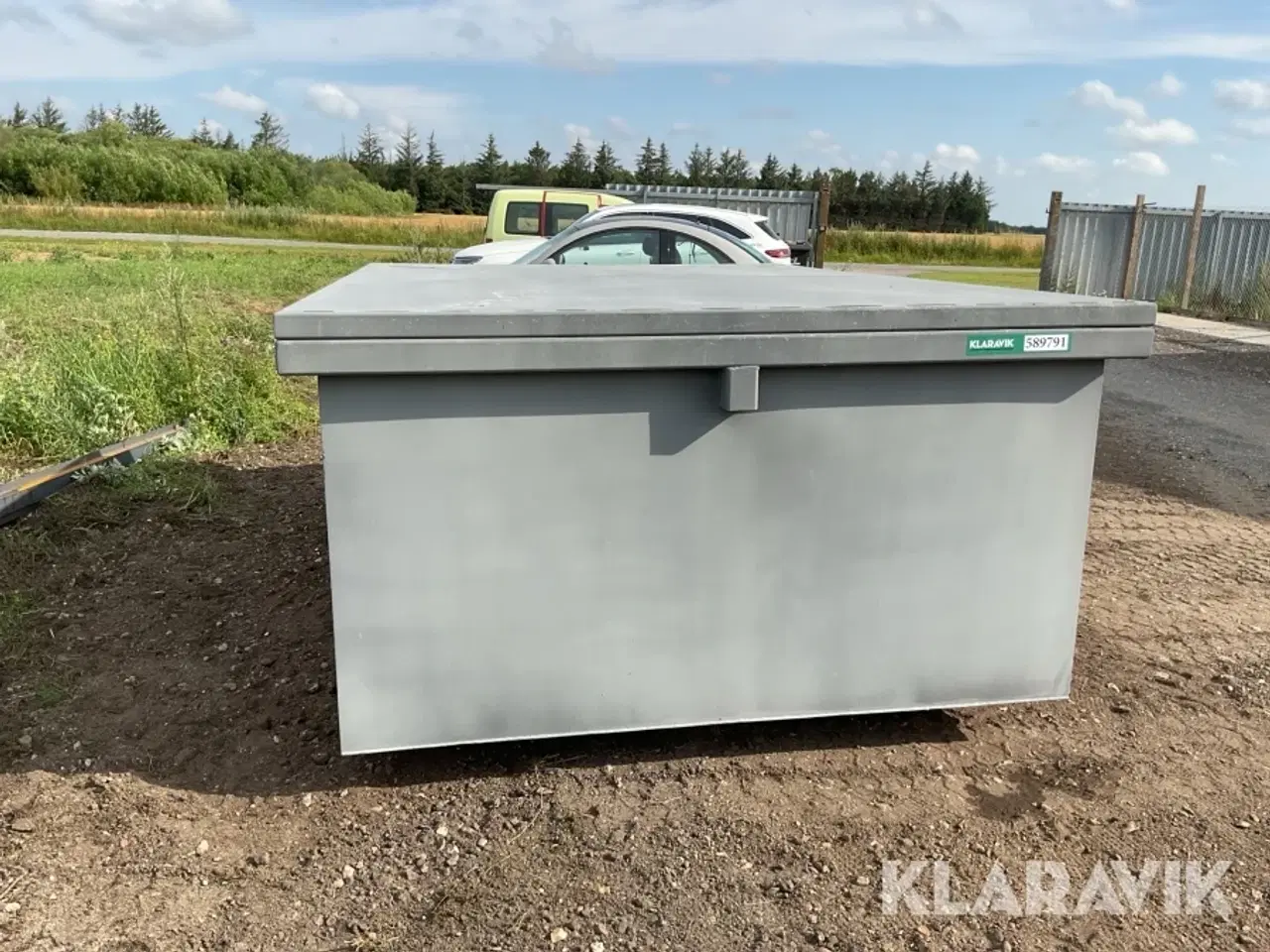 Billede 8 - Opbevaringscontainer - sandblæst og metalliseret
