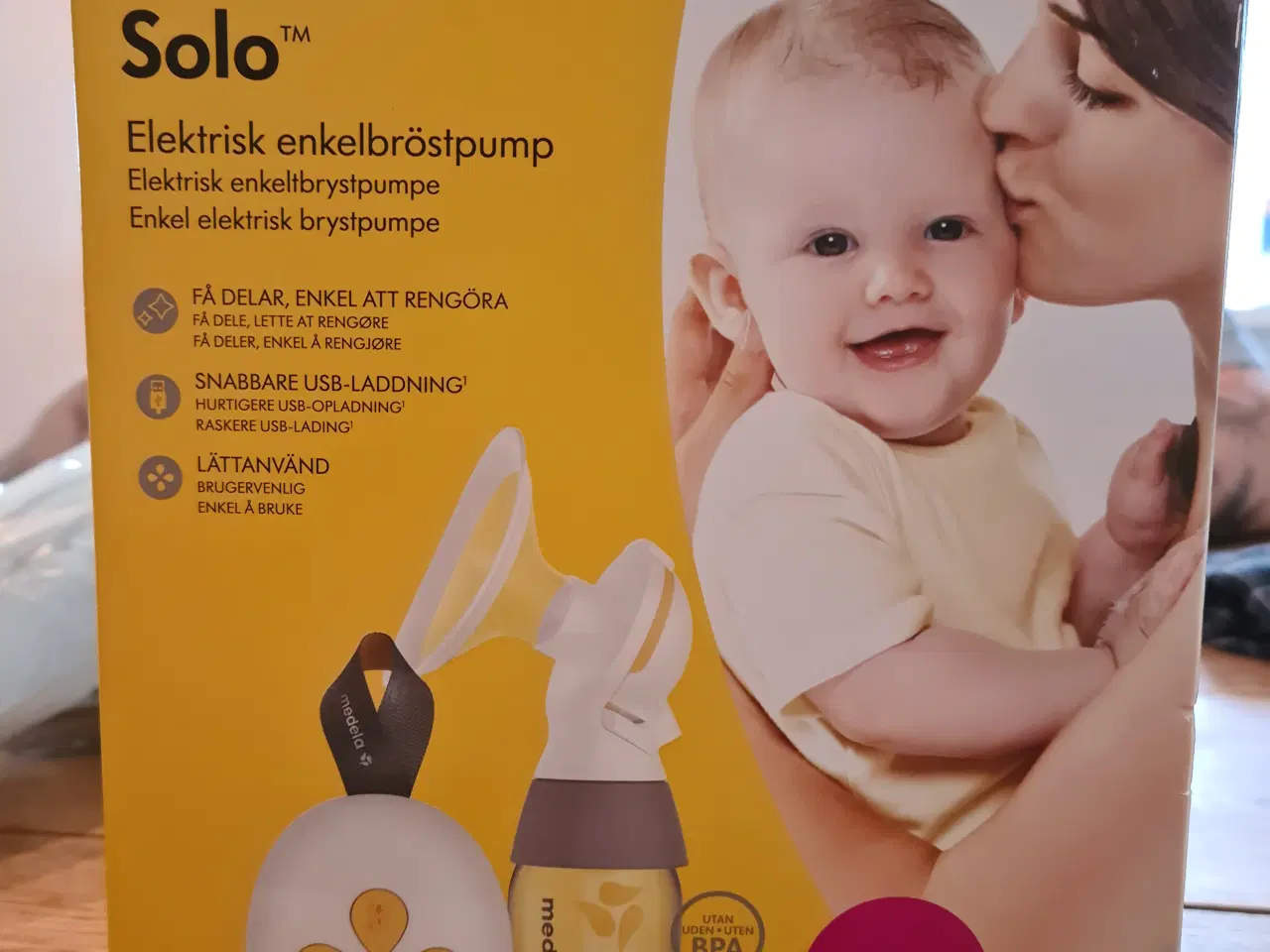 Billede 1 - Medela solo bryst pumpe 