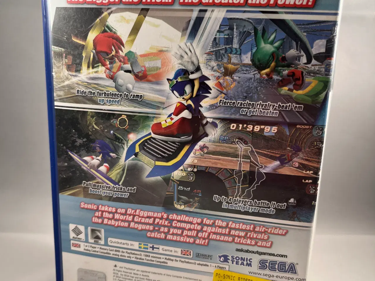 Billede 2 - Sega Sonic Riders Playstation 2 Spil