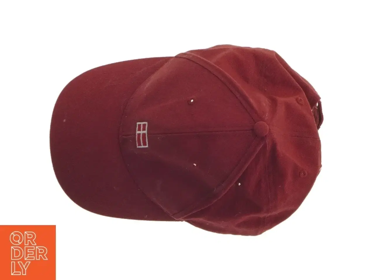 Billede 4 - Officiel OL fra paris merchendise. Rød kasket med dansk flag fra Jack & Jones (str. Ø 20 cm)