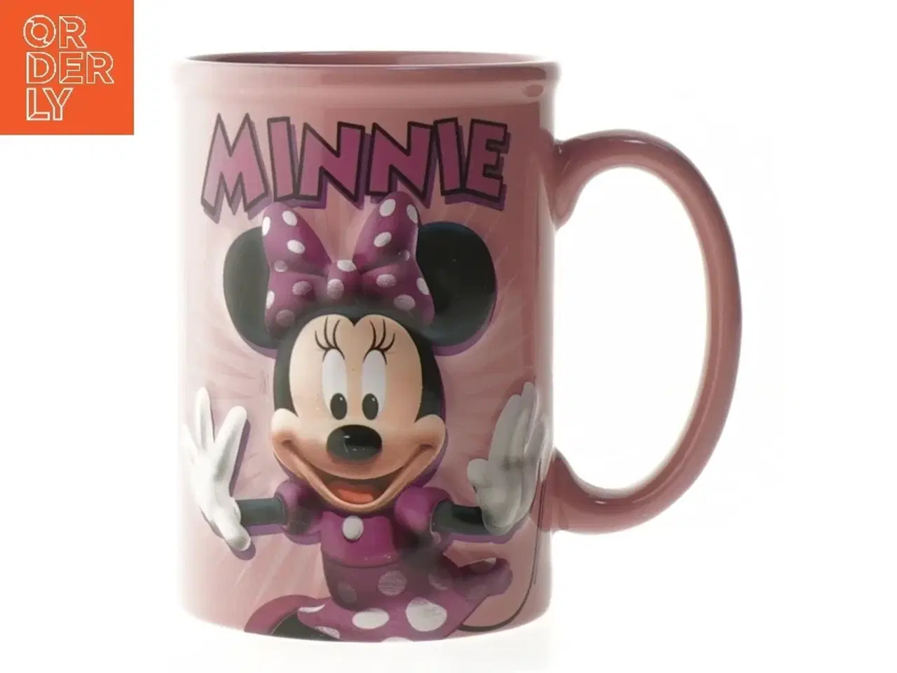 Billede 1 - Minnie Mouse krus fra Disney (str. Ø 9 cm længde 12,5 cm)